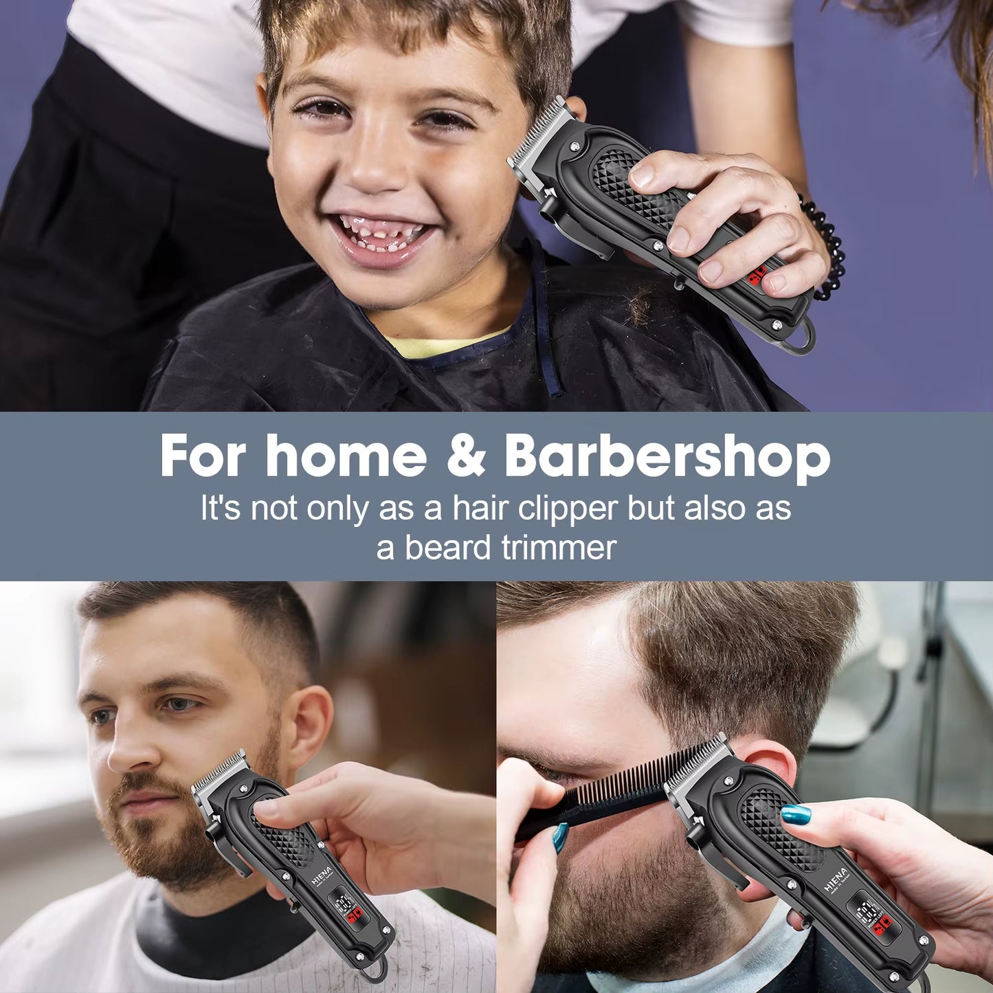 Hair Clipper Hair Cutting Machine Man Professional Barber Machines Hair Trimmers Men'S Hair Clipper Hyn-212