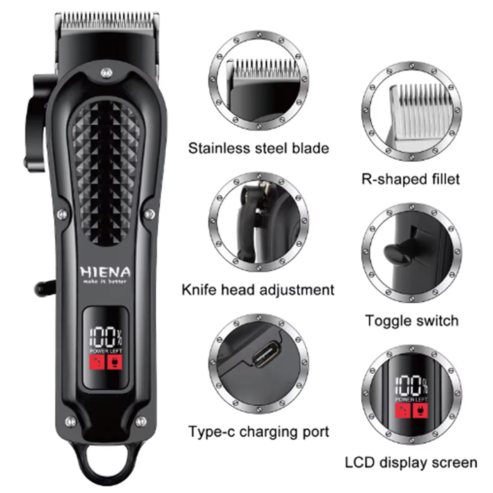 Hair Clipper Hair Cutting Machine Man Professional Barber Machines Hair Trimmers Men'S Hair Clipper Hyn-212