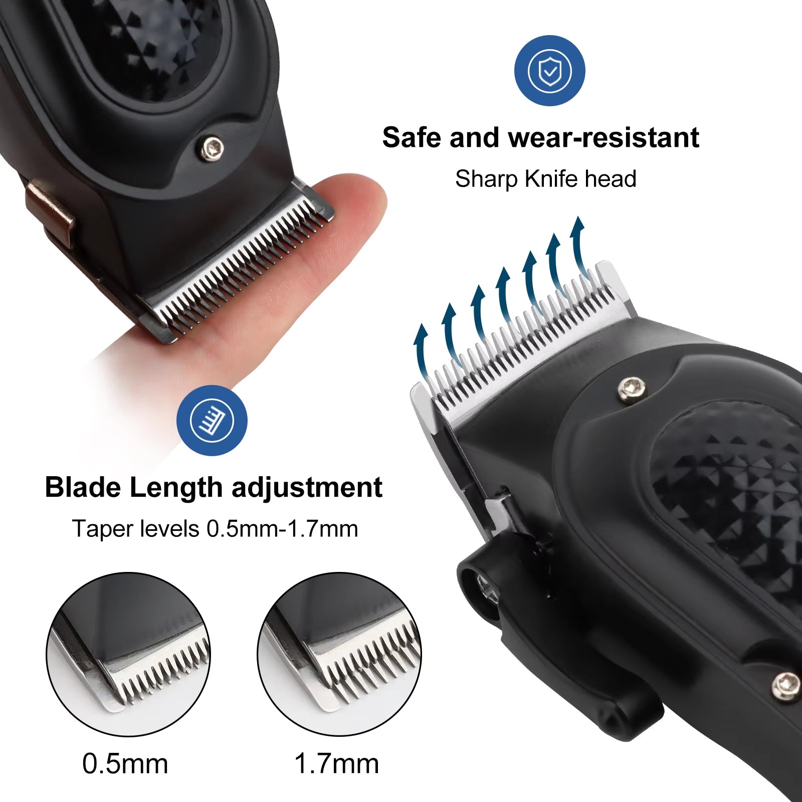 Hair Clipper Hair Cutting Machine Man Professional Barber Machines Hair Trimmers Men'S Hair Clipper Hyn-212